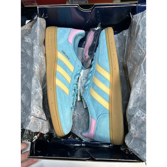 FX7768 SAMBA HAVANA SiZE? UK EXCLUSiVE SKY BLUE PiNK YELLOW Size 8.5 main image 6